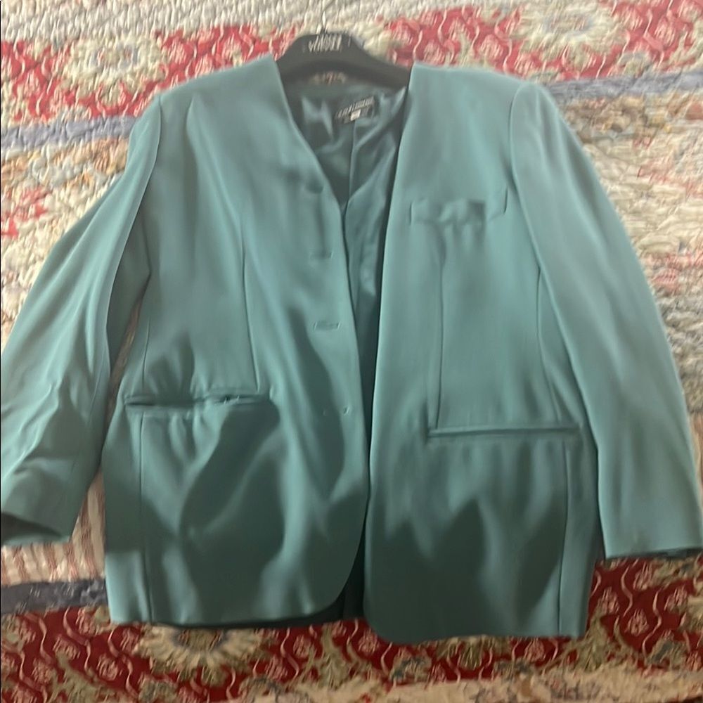 Tealblazerjacket